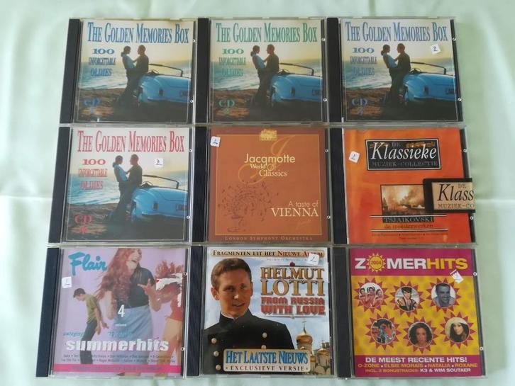 Diverse cd's 2 euro, CD & DVD, CD | Compilations, Enlèvement ou Envoi