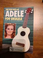 Adele for ukelele muziekboek, Muziek en Instrumenten, Bladmuziek, Ophalen of Verzenden, Nieuw, Overige instrumenten