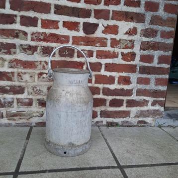 Mooie oude melkkruik in zink, Antiek en Kunst, Ophalen