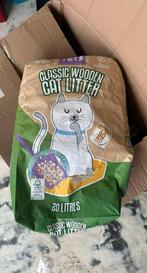 Houten cat litter, Dieren en Toebehoren, Kattenbakken, Ophalen, Zelfreinigend, Nieuw, Gesloten