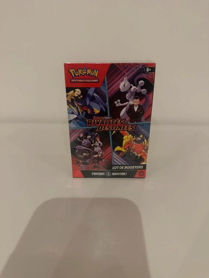 Bundle 6 boosters rivalites destinees FR, Hobby en Vrije tijd, Verzamelkaartspellen | Pokémon, Zo goed als nieuw, Boosterbox, Ophalen of Verzenden