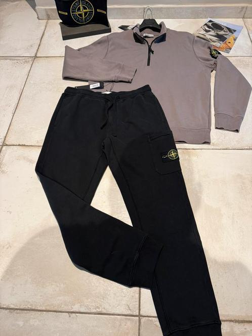 Nieuwe originele Stone Island jogger broek zwart Large L, Kleding | Heren, Sportkleding, Nieuw, Algemeen, Maat 52/54 (L), Zwart