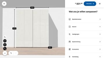 IKEA PAX Kledingkast | 200x58x236 cm | GRATIS LEVERING
