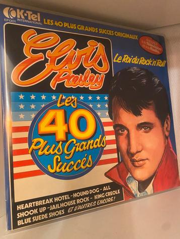 Elvis Presley – Les 40 Plus Grands Succès - France 1976 beschikbaar voor biedingen