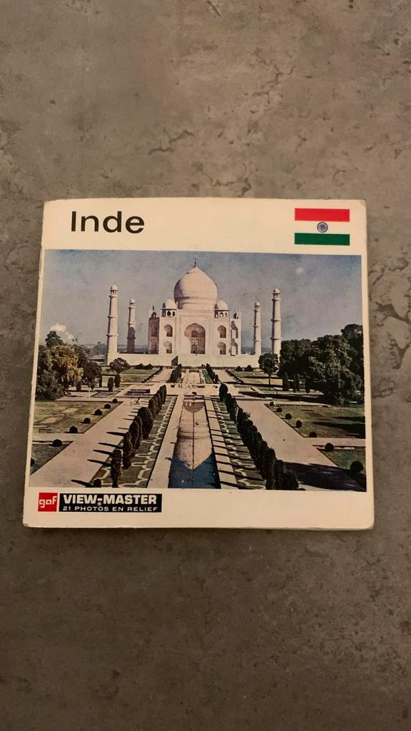 View-Master India — 3 schijven + geïntegreerd boekje, Verzamelen, Speelgoed, Gebruikt, Ophalen of Verzenden