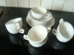 Deel van een koffieservies Boch, decor 'Saks'., Antiek en Kunst, Ophalen