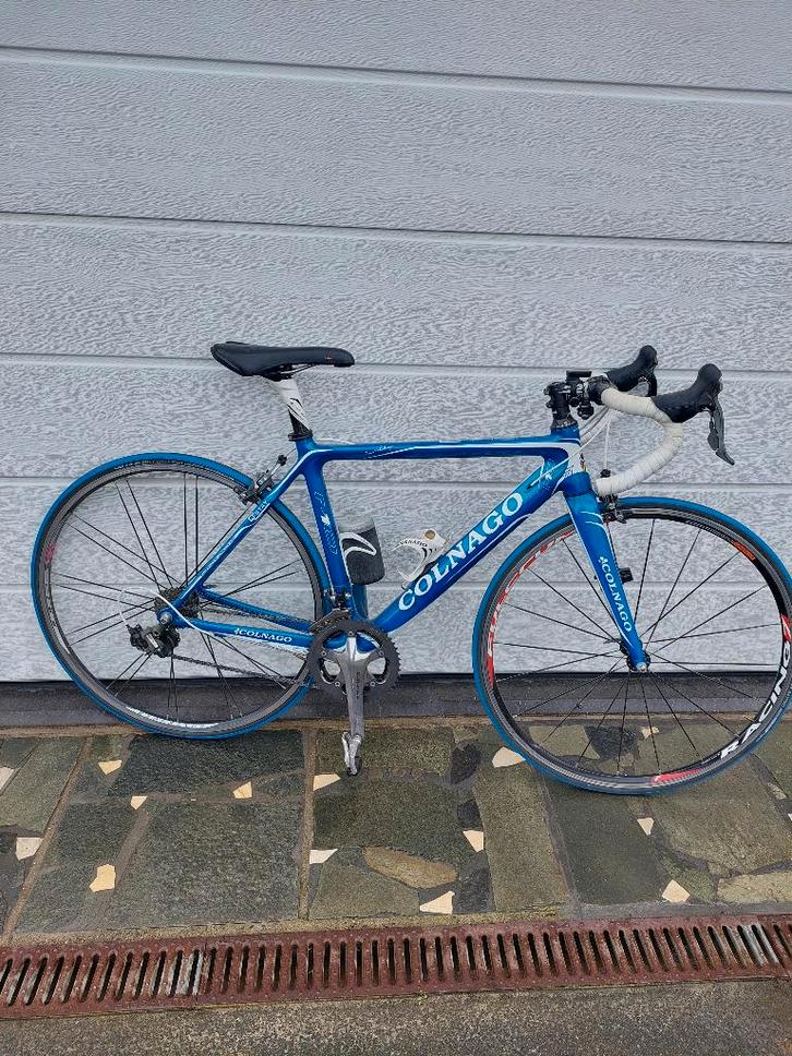 fiets Colnago full carbon met heel veel onderdelen, Vélos & Vélomoteurs, Vélos | Vélos de course, Utilisé, Hommes, Autres marques