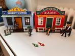 Playmobil meeneemt cowboy bank, Ophalen, Complete set
