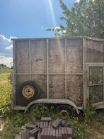 1,5 paardstrailer, Dieren en Toebehoren, Ophalen, Gebruikt, Hout, 1½-paards trailer