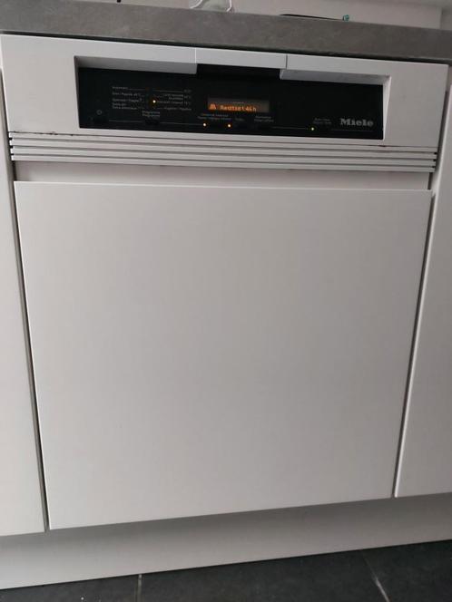 Inbouwvaatwas Miele met display en besteklade, Electroménager, Lave-vaisselle, Utilisé, Encastré, Moins de 85 cm, 45 à 60 cm, Enlèvement