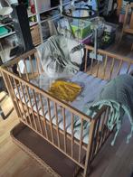 Parc Bébé + Accessoires, Enlèvement, Utilisé, Rectangulaire, Réglable en hauteur