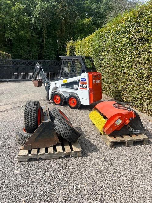 bobcat 463, Zakelijke goederen, Machines en Bouw | Heftrucks en Intern transport, Ruwterrein, Diesel, tot 1000 kg, Ophalen