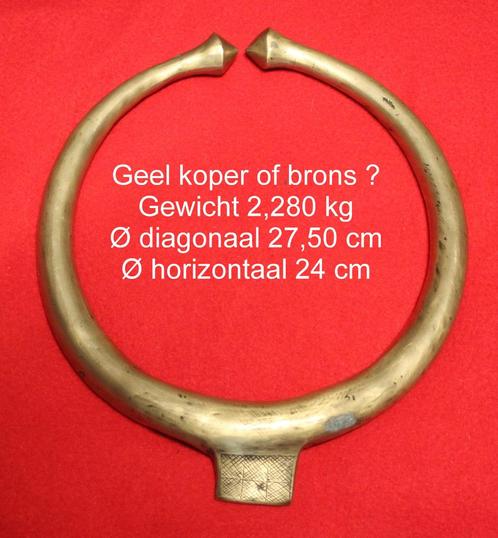 Torque Halsband van de TEKE stam, Antiek en Kunst, Curiosa en Brocante, Ophalen of Verzenden