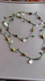 Très long collier sautoir à placer de différentes façons, Handtassen en Accessoires, Kettingen, Ophalen of Verzenden, Zo goed als nieuw