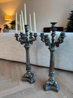 Flamant 2 kandelaars, 75 cm, 75 cm ou plus, Gris, Comme neuf, Enlèvement