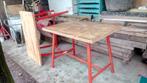 werkbank, werktafel, Doe-het-zelf en Bouw, Werkbanken, Ophalen, Zo goed als nieuw, Inklapbaar
