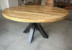 Ronde tafel in mangohout (150 cm), 150 tot 200 cm, Rond, Gebruikt, Ophalen