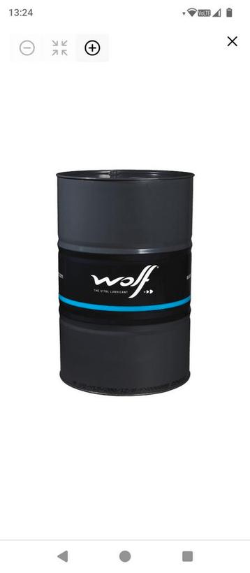 Wolf 205 liter kettingzaag olie  beschikbaar voor biedingen