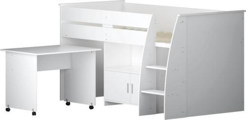 HOOGSLAPER MET BUREAU, Kinderen en Baby's, Kinderkamer | Stapelbedden en Hoogslapers, Gebruikt, Hoogslaper, Ophalen