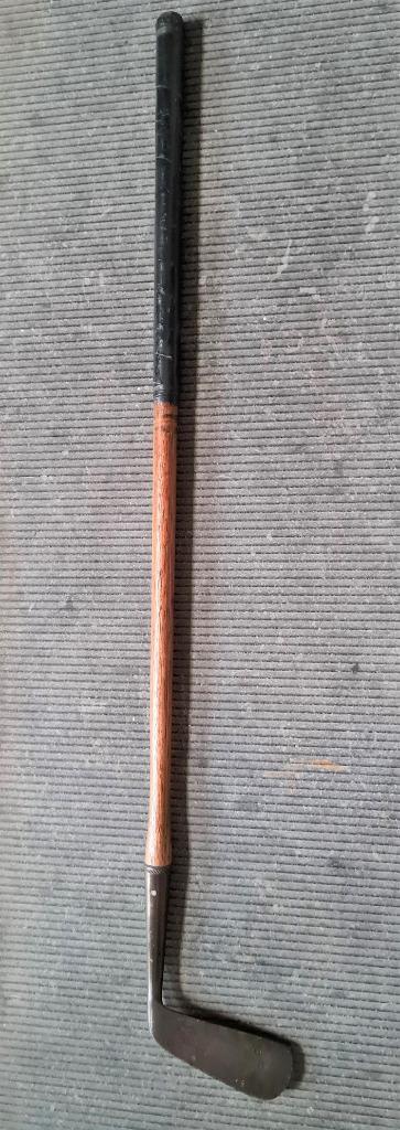 1 SPECIAL PYRAMID Brass golf putter 20'-'30ies, Sport en Fitness, Golf, Gebruikt, Club, Overige merken, Ophalen of Verzenden