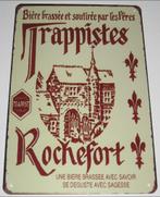 ROCHEFORT BIER : Bord Rochefort - Trappistes de Rochefort, Verzenden, Nieuw, Reclamebord, Plaat of Schild, Overige merken