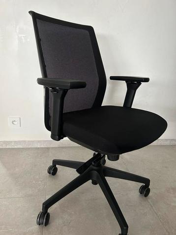 BenS 837 Ergo 4 zwart ergonomische bureaustoel 