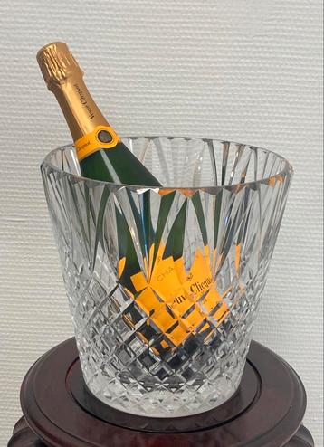 Kristallen Champagne/Wijn koeler Val Saint Lambert beschikbaar voor biedingen