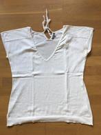 Mooie witte top Russo & Conti (JBC) L, Maat 42/44 (L), Ophalen of Verzenden, Korte mouw, Gedragen