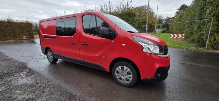 fiat talento 5 pl dubbel cabine gekeurd met garantie, Auto's, Bestelwagens en Lichte vracht, Bedrijf, Te koop, ABS, Airbags, Airconditioning