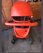 Oude rode Mima-kinderwagen in perfecte staat, reiswieg, zitj, Kinderen en Baby's, Kinderwagens en Combinaties, Ophalen of Verzenden