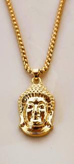Collier en métal doré avec pendentif Bouddha., Enlèvement ou Envoi, Neuf