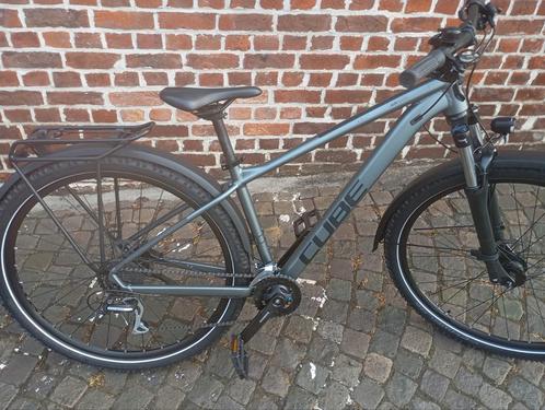 Cube Aim Race Allroad 29, flash grijs en zwart, Fietsen en Brommers, Fietsen | Heren | Sportfietsen en Toerfietsen, Zo goed als nieuw