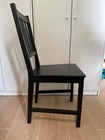 Chaise IKEA noire "STEFAN", Ophalen, Zo goed als nieuw