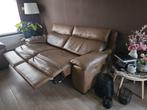 Natuzzi relax zetel cognackleur, Huis en Inrichting, Ophalen, Zo goed als nieuw