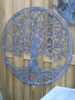 arbre de vie grand modèle patinée gris bordeaux, Jardin & Terrasse, Décoration murale de jardin, Enlèvement ou Envoi, Neuf