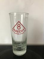 8 verres à bière Haecht Super Pils, Comme neuf, Autres marques, Enlèvement ou Envoi, Verre ou Verres