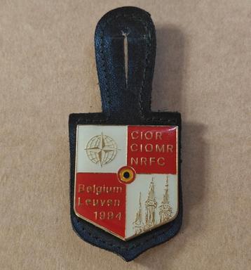 NAVO militaire badge CIOR / CIOMR / NRFC België Leuven 1994
 beschikbaar voor biedingen