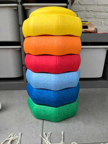 6 nieuwe STAPELSTENEN - stepping stones beschikbaar voor biedingen
