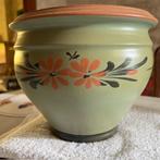 5 vintage keramieken cache-pots, Antiquités & Art, Antiquités | Céramique & Poterie, Enlèvement