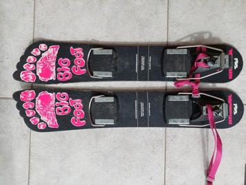 Vintage Bigfoot ski´s en skibotten beschikbaar voor biedingen