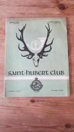 Saint-Hubert-Club – Magazine ancien 1952  chasseurs, Ophalen of Verzenden, Overige soorten