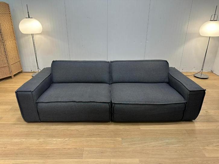 Fest Amsterdam canapé 3 places bleu foncé + GARANTIE, Maison & Meubles, Canapés | Salons, Comme neuf, Banc droit, Trois personnes