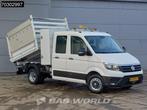 Volkswagen Crafter 177pk Automaat Kipper Dubbellucht 3,5t Tr, Automaat, Stof, Gebruikt, Euro 6