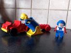 Duplo circusclowns met wagen, aanhangwagentje en kannon, Ophalen of Verzenden, Zo goed als nieuw, Duplo