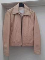 Oakwood lederen beige jasje maat 36/38, Kleding | Dames, Beige, Ophalen of Verzenden, Zo goed als nieuw, Jasje