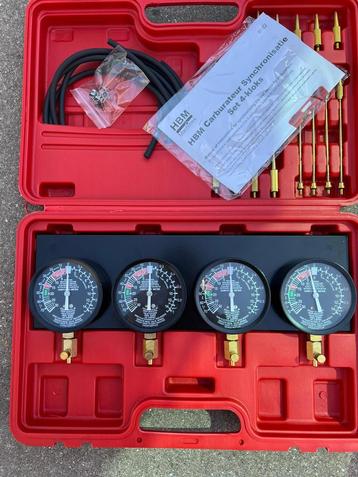Carburateur synchronisatieset 4 clocks beschikbaar voor biedingen