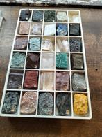 Collection de trente minéraux, Enlèvement