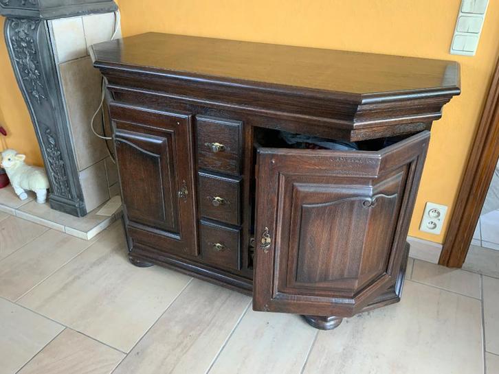 Eiken Eetkamer, Huis en Inrichting, Complete eetkamers, Zo goed als nieuw, Ophalen