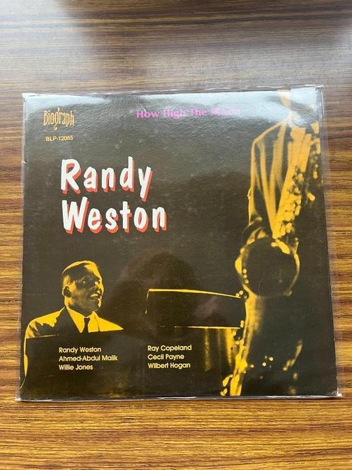 RANDY WESTON - HOW HIGH THE MOON, CD & DVD, Vinyles | Jazz & Blues, Utilisé, Jazz, 1940 à 1960, Enlèvement ou Envoi