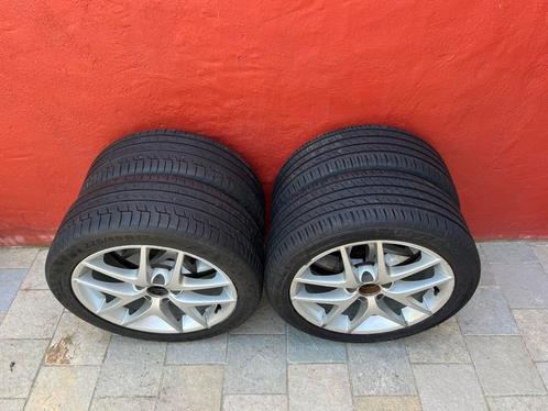 SAAB jantes 17 pouces avec 225/45 R17, Autos : Pièces & Accessoires, Pneus & Jantes, Pneu(s), 17 pouces, Enlèvement